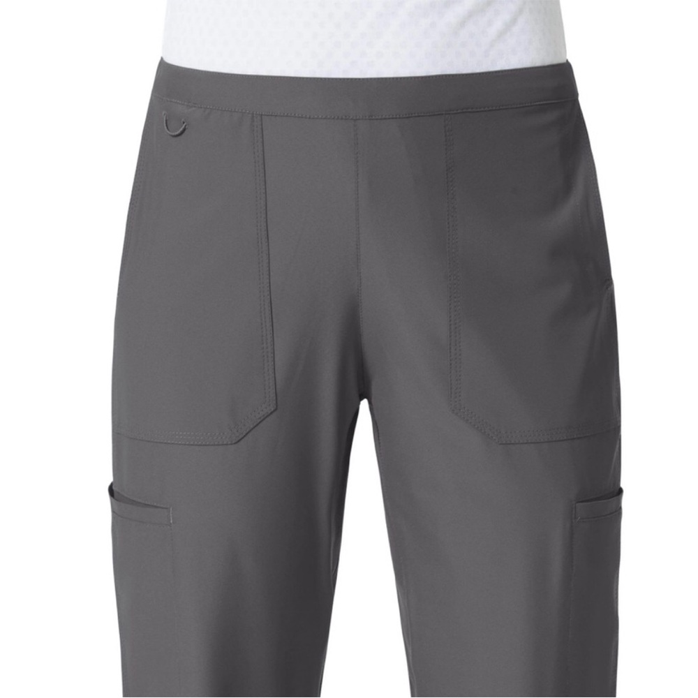 NWT CARHARTT Women's Large Flat Front Straight Leg Gray Jogger Track Pants work